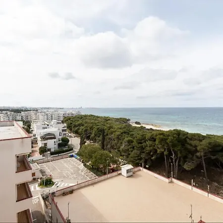 Fronte Mare Con Balcone Vista Panoramica A Rivabella-gallipoli Apartment Rivabella